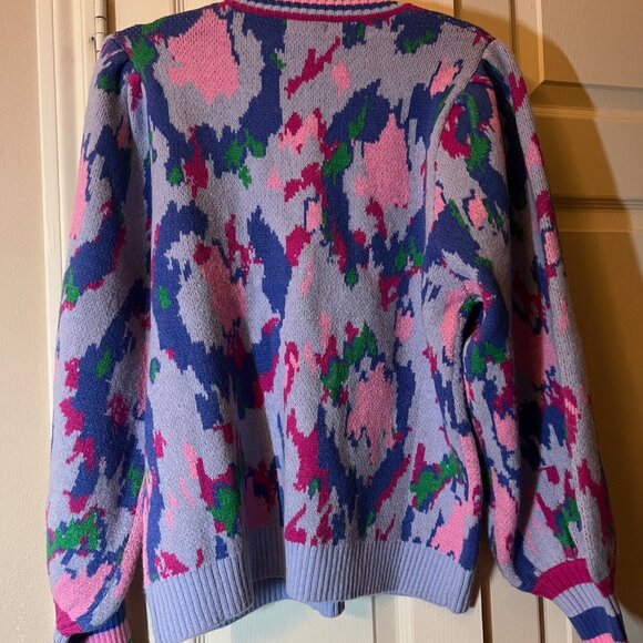 Share Women's Light Blue Colorful Jodiful Sweater - Size Medium - Picture 2 of 2